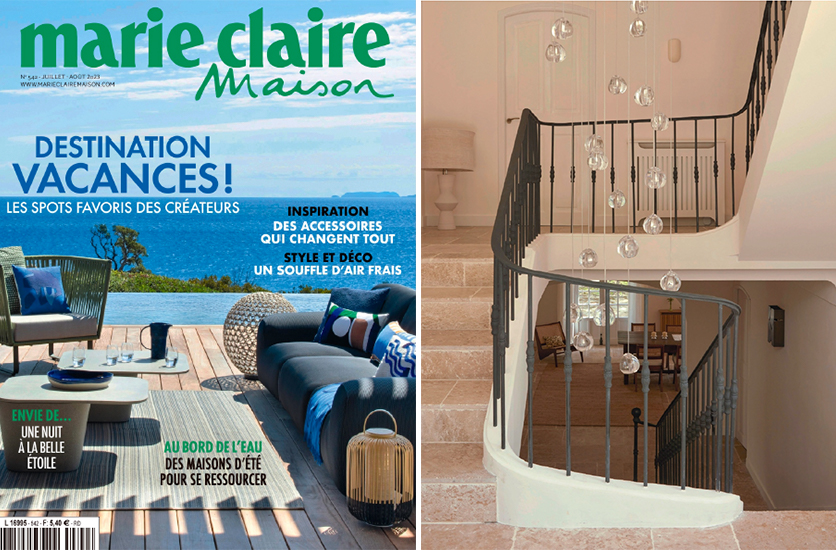 MIzu featured in Marie Claire maison | June/July issue